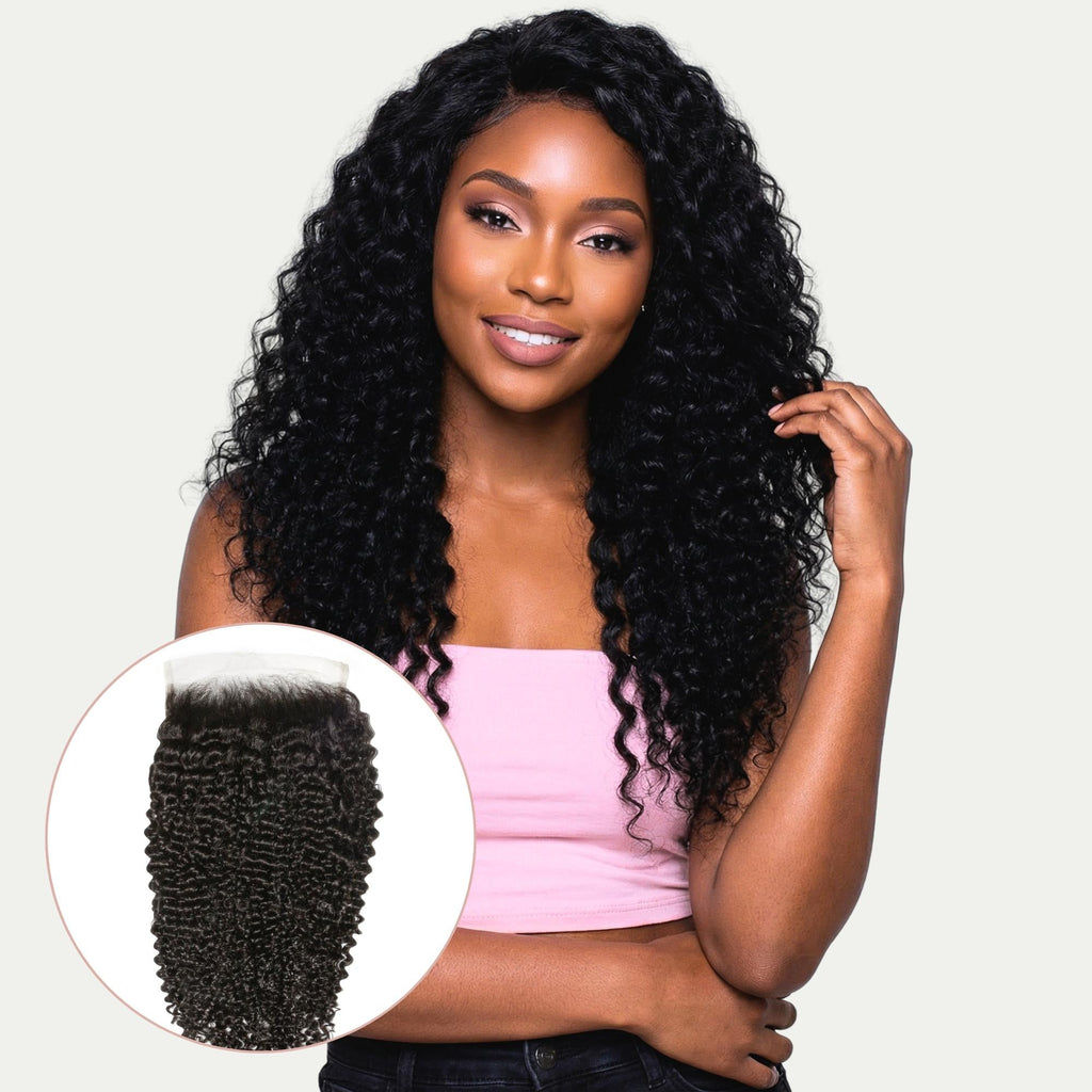 Jerry Curl 6x6 HD Lace Human Hair Closure Private Label