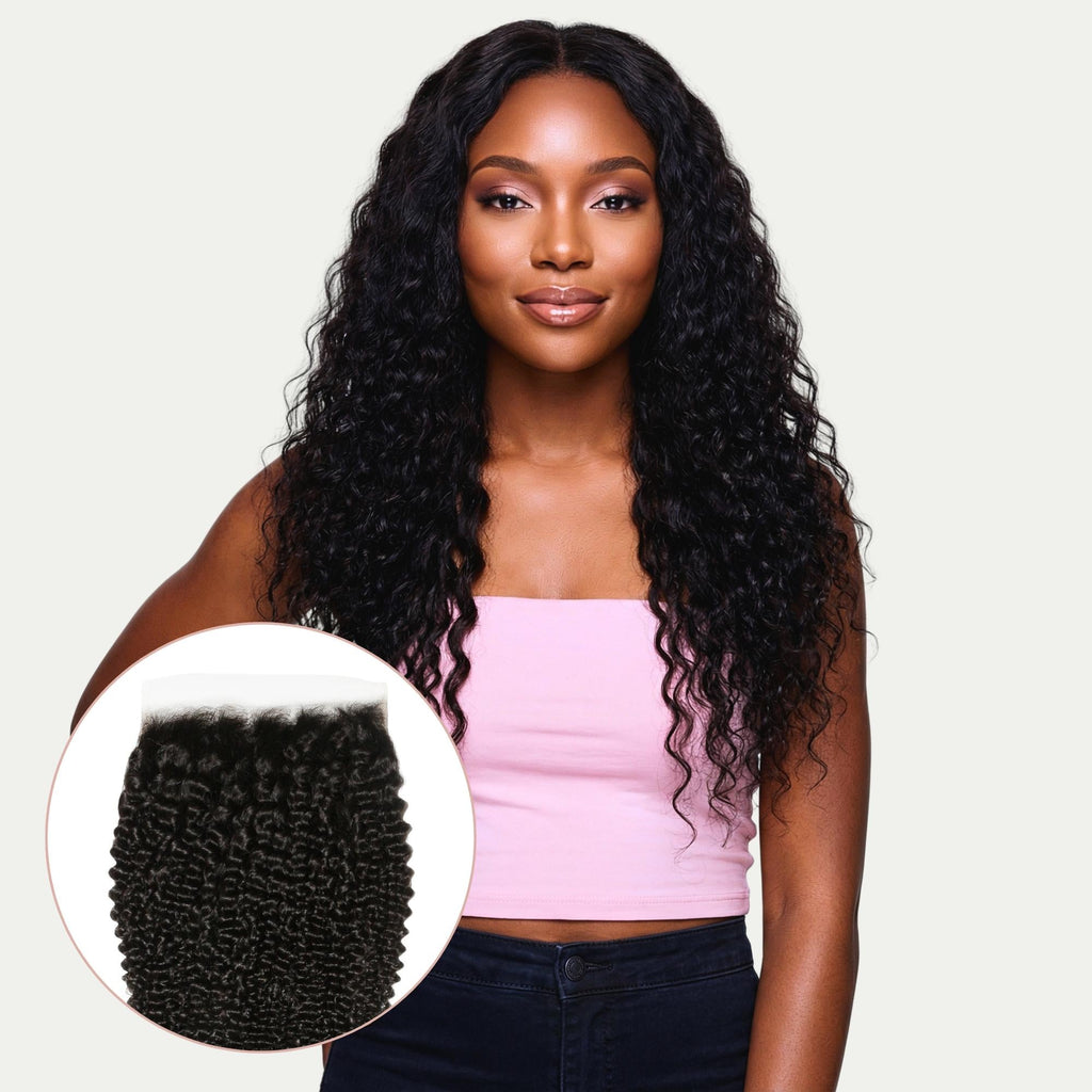 Jerry Curl 7x7 HD Lace Human Hair Closure Private Label