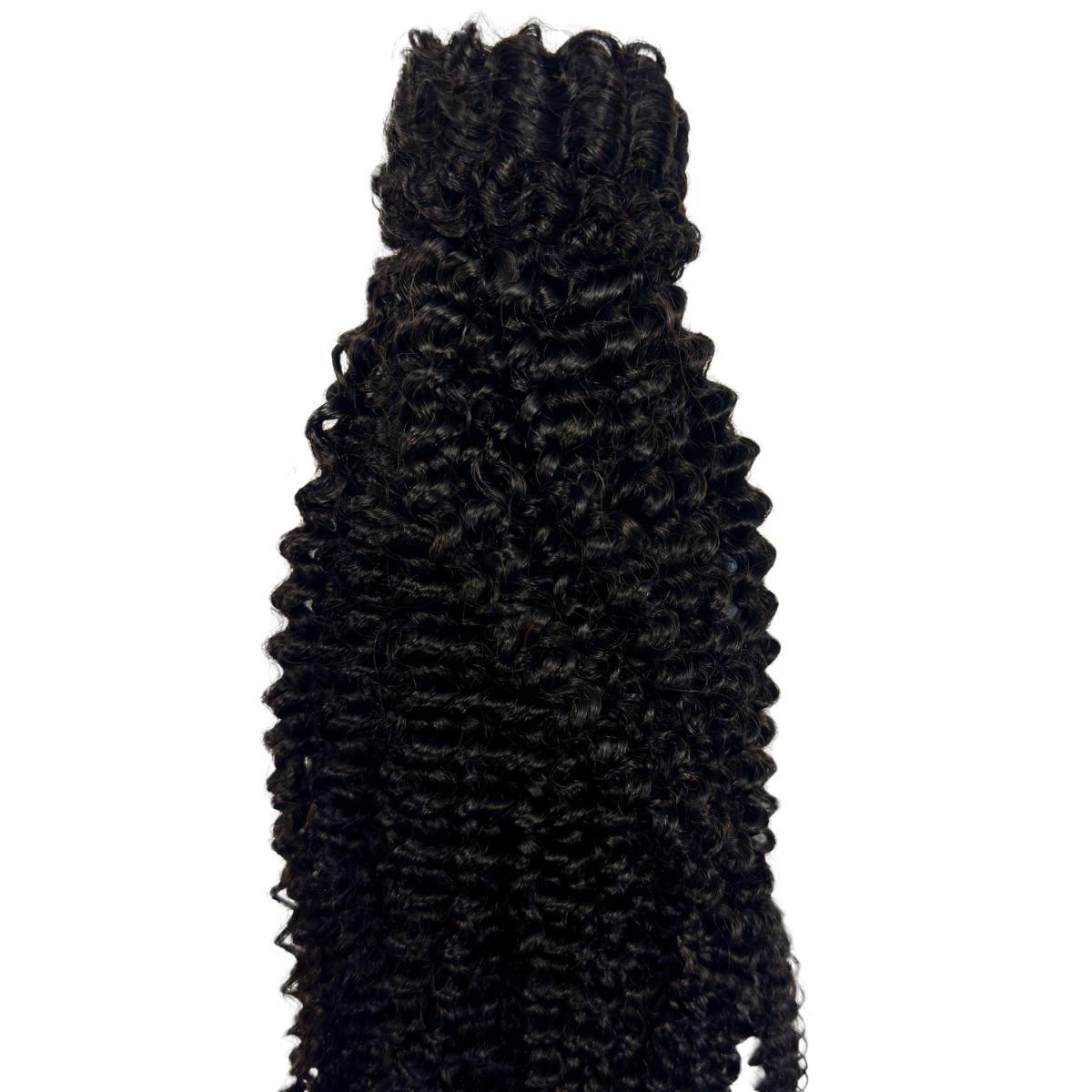 Jerry Curl 100% Human Hair Ponytail Extension Private Label