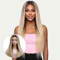 Raw Jezebel Glueless 5x5 HD Lace Professionally Colored 100% Human Hair Closure Wig Private Label