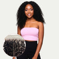 Kinky Curly 5x5 HD Lace Human Hair Closure Private Label
