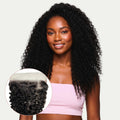 Kinky Curly 6x6 HD Lace Human Hair Closure Private Label