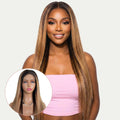 Raw Layla Glueless 5x5 HD Lace Professionally Colored 100% Human Hair Closure Wig Private Label