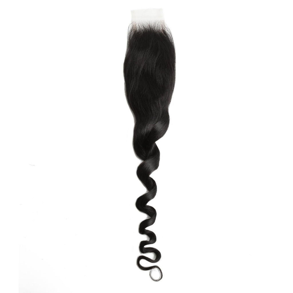 Loose Wave 2x6 HD Lace Human Hair Closure Private Label