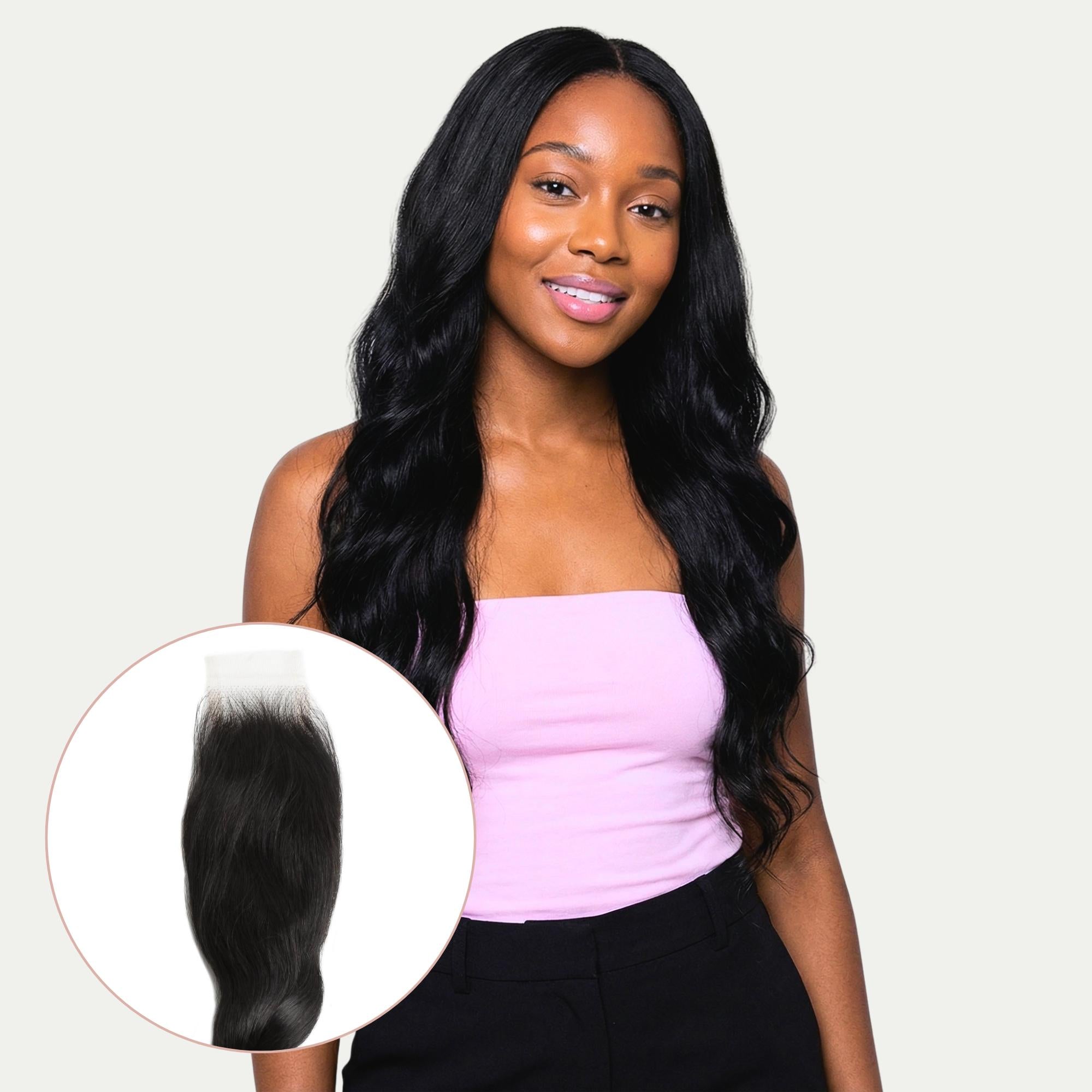 Loose Wave 2x6 HD Lace Human Hair Closure Private Label