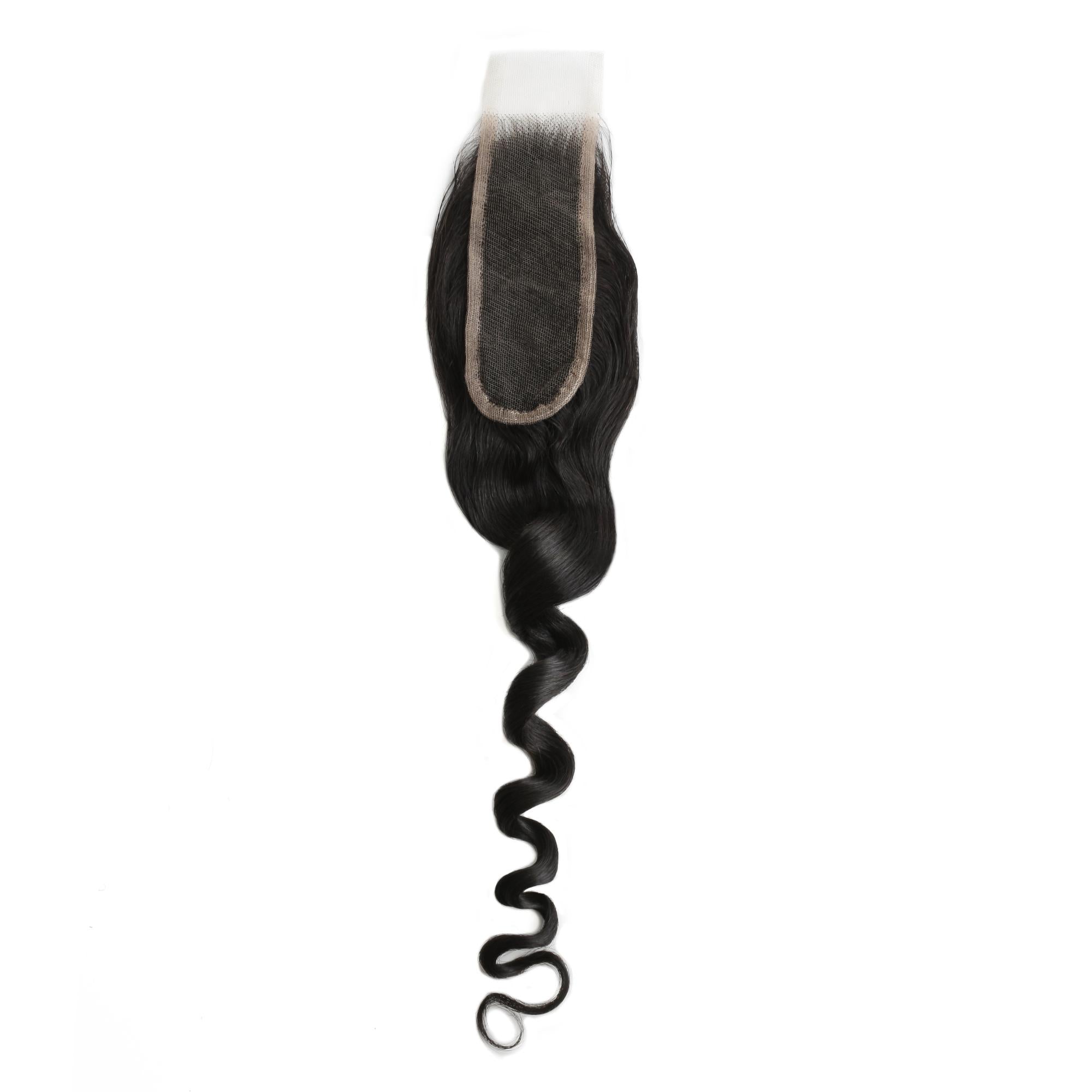 Loose Wave 2x6 HD Lace Human Hair Closure Private Label