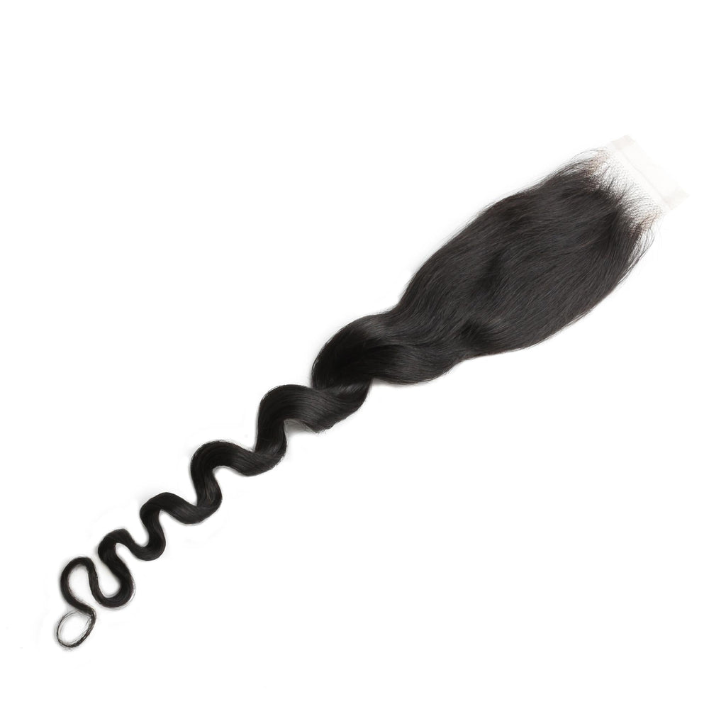 Loose Wave 2x6 HD Lace Human Hair Closure Private Label