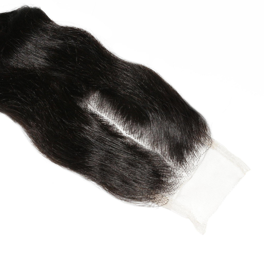 Loose Wave 2x6 Transparent Lace Human Hair Closure Private Label