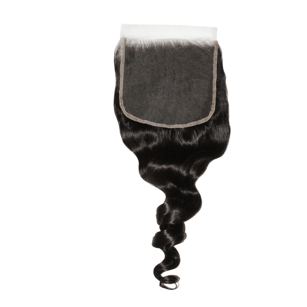 Loose Wave 6x6 HD Lace Human Hair Closure Private Label
