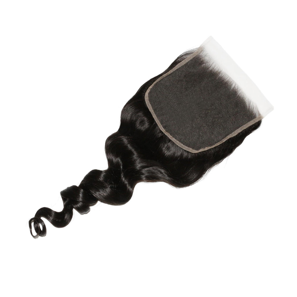Loose Wave 6x6 HD Lace Human Hair Closure Private Label