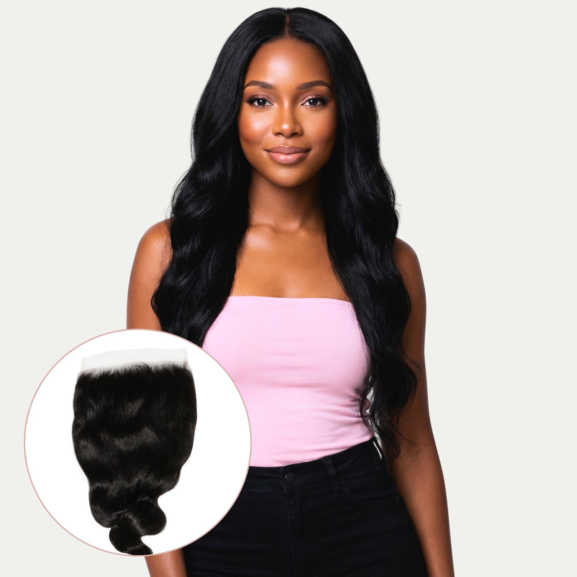 Loose Wave 7x7 HD Lace Human Hair Closure Private Label