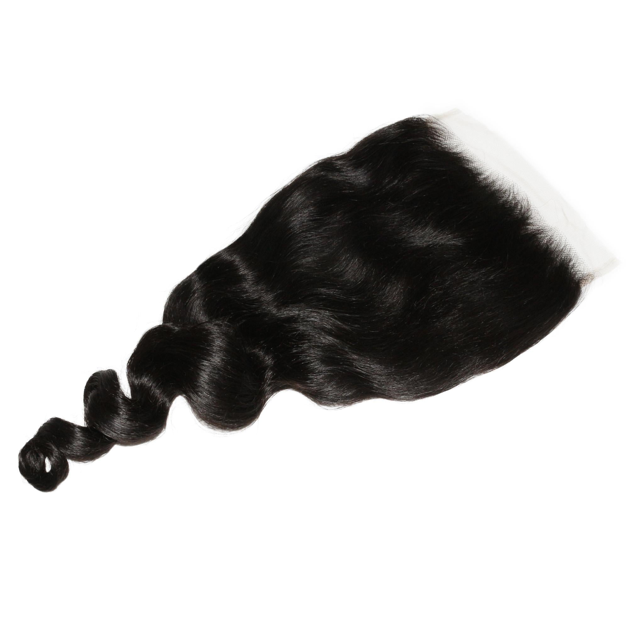 Loose Wave 7x7 HD Lace Human Hair Closure Private Label