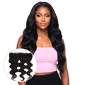 Malaysian Body Wave 13x4 Transparent Lace Human Hair Frontal Private Label