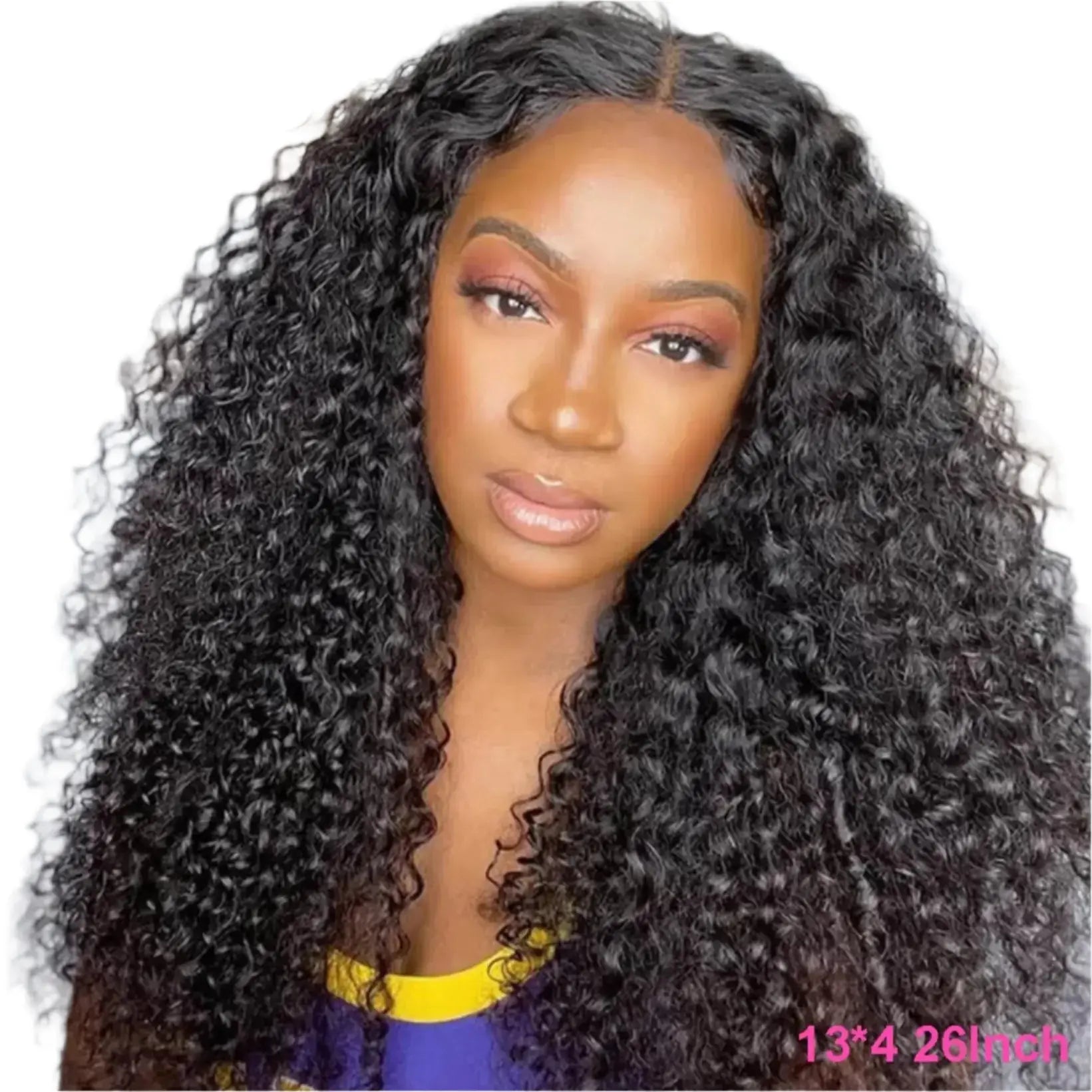 Mongolian | Kinky Curly | Human Hair | Lace Front | Lace Closure Wig Luxegan