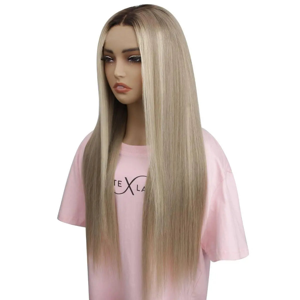 Penelope Glueless 5x5 HD Lace Professionally Colored 100% Human Hair Closure Wig Private Label