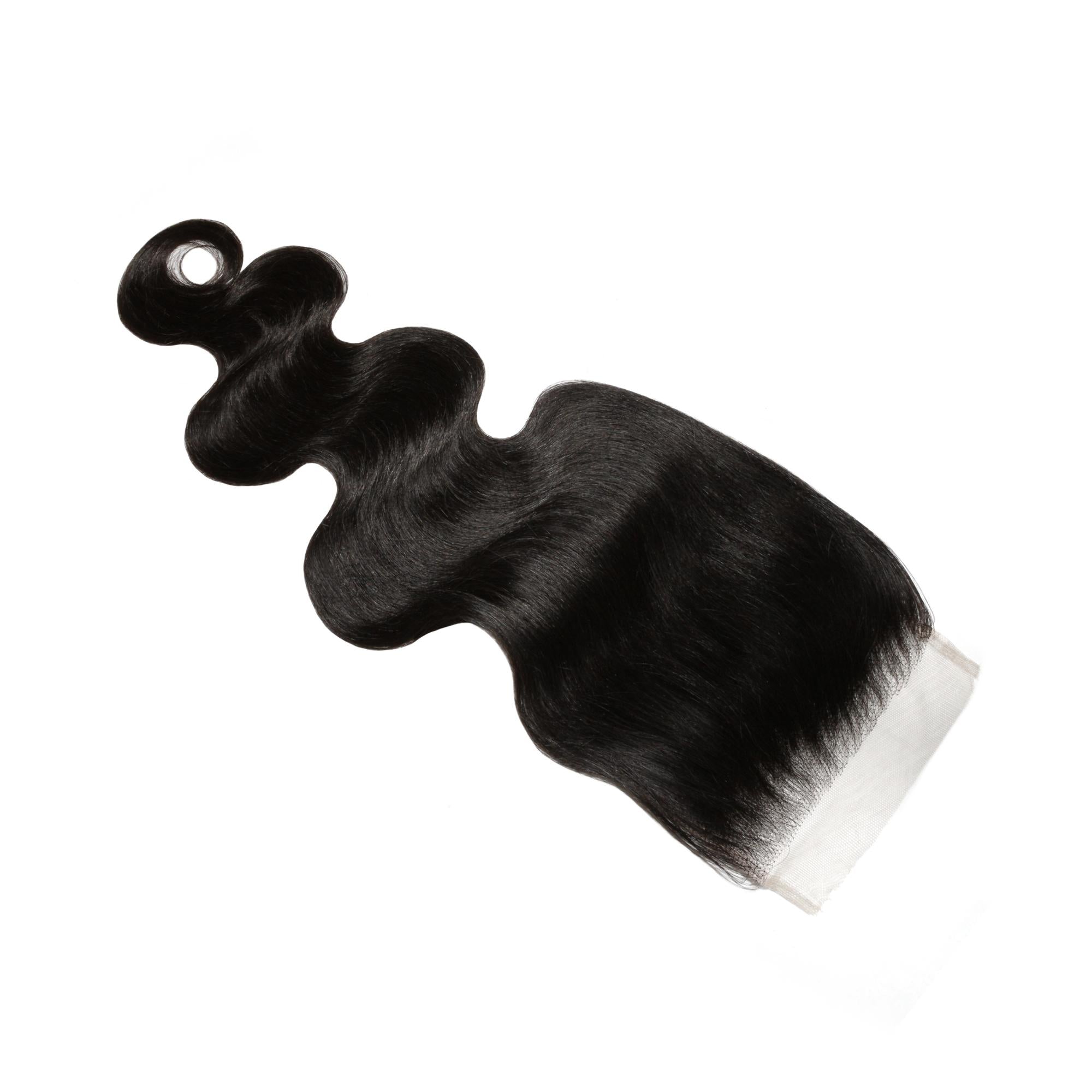 Raw Body Wave 5x5 HD Lace Human Hair Closure Private Label