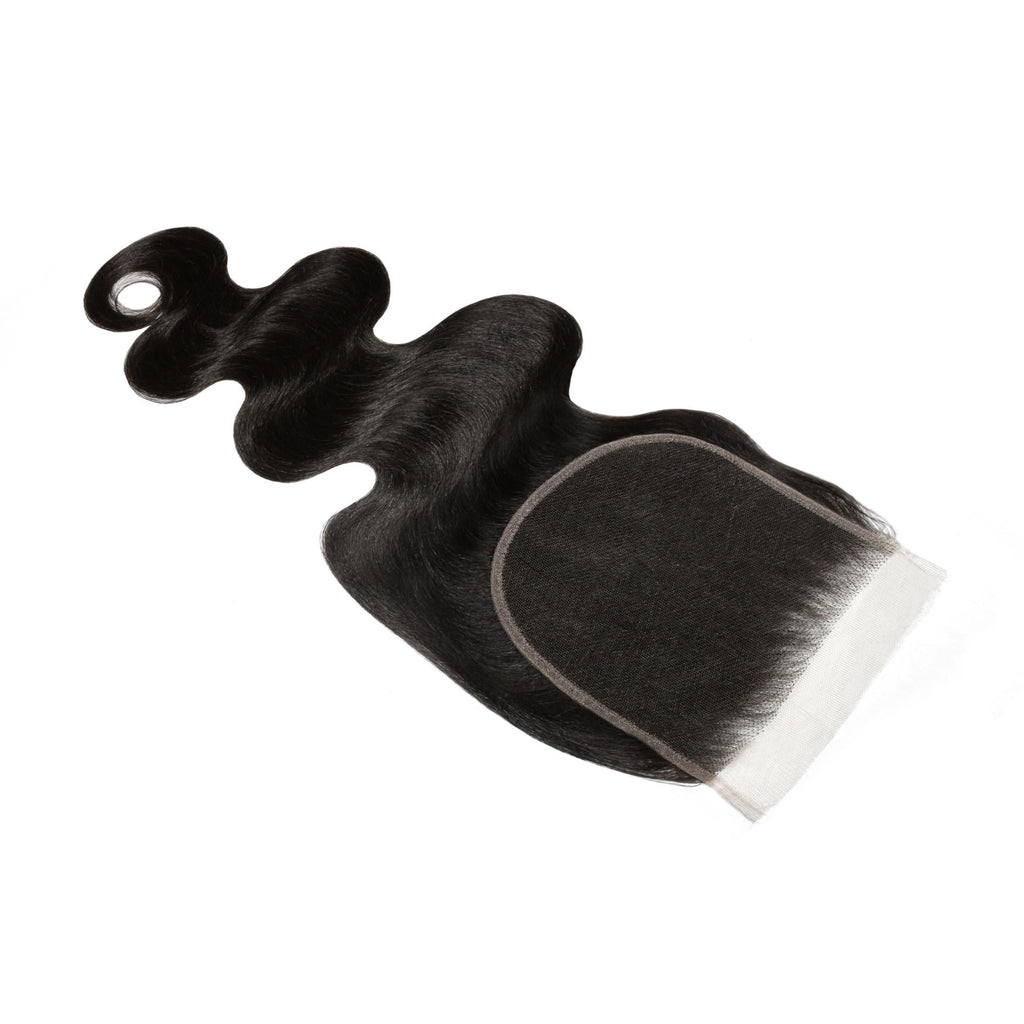 Raw Body Wave 5x5 HD Lace Human Hair Closure Private Label