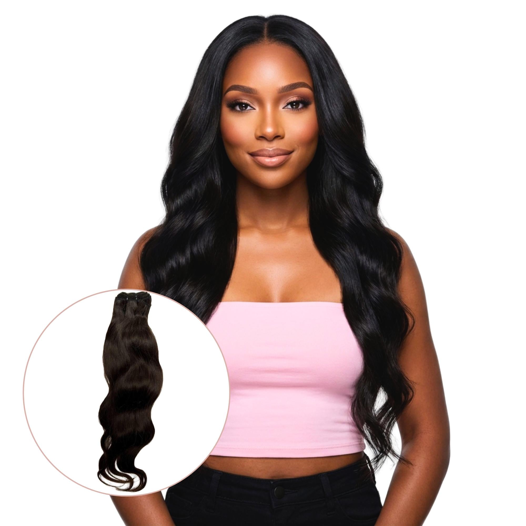Raw Indian Wavy 100% Human Hair Bundles Private Label