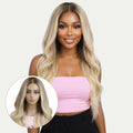 Raw Ruby Glueless 5x5 HD Lace Professionally Colored 100% Human Hair Closure Wig Private Label