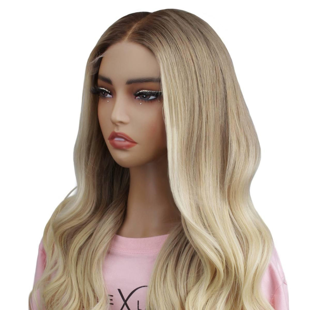 Raw Ruby Glueless 5x5 HD Lace Professionally Colored 100% Human Hair Closure Wig Private Label