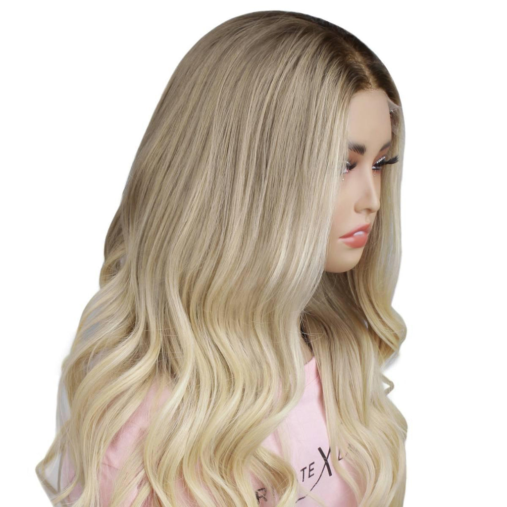 Raw Ruby Glueless 5x5 HD Lace Professionally Colored 100% Human Hair Closure Wig Private Label
