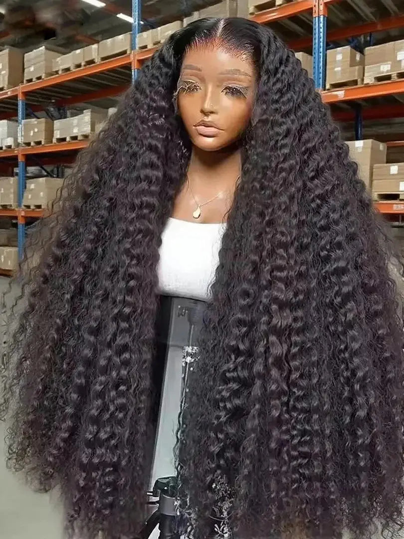 30 40 Inch Water Wave Glueless Wigs Human Hair Curly 13x6 13x4 HD Frontal Wigs 300% Deep Wave Wigs Wear Go 7x5 HD Lace Wig Sale StellarWig Store