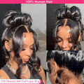 Body Wave 360 Lace Front Wig Human Hair 36 Inches High Density Lace Wig Body Wave HD 360 Full Lace Wig Human Hair Pre Plucked Berracy Human Hair Official Store