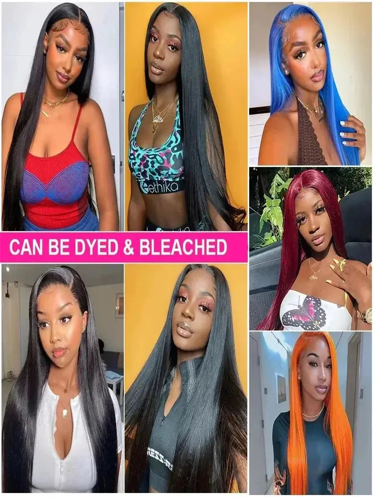 30 40 Inch 13x6 13x4 Bone Straight Hd Transparent Lace Front Human Hair Wigs 4x4 5x5 Glueless Wigs Human Hair Ready To Wear 360 Quolive Hair Store