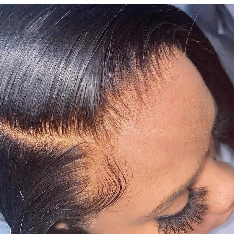 Straight HD Transparent Lace Frontal Wig | 13x4 & 4x4 Lace Closure | Pre-Plucked Human Hair Luxegan