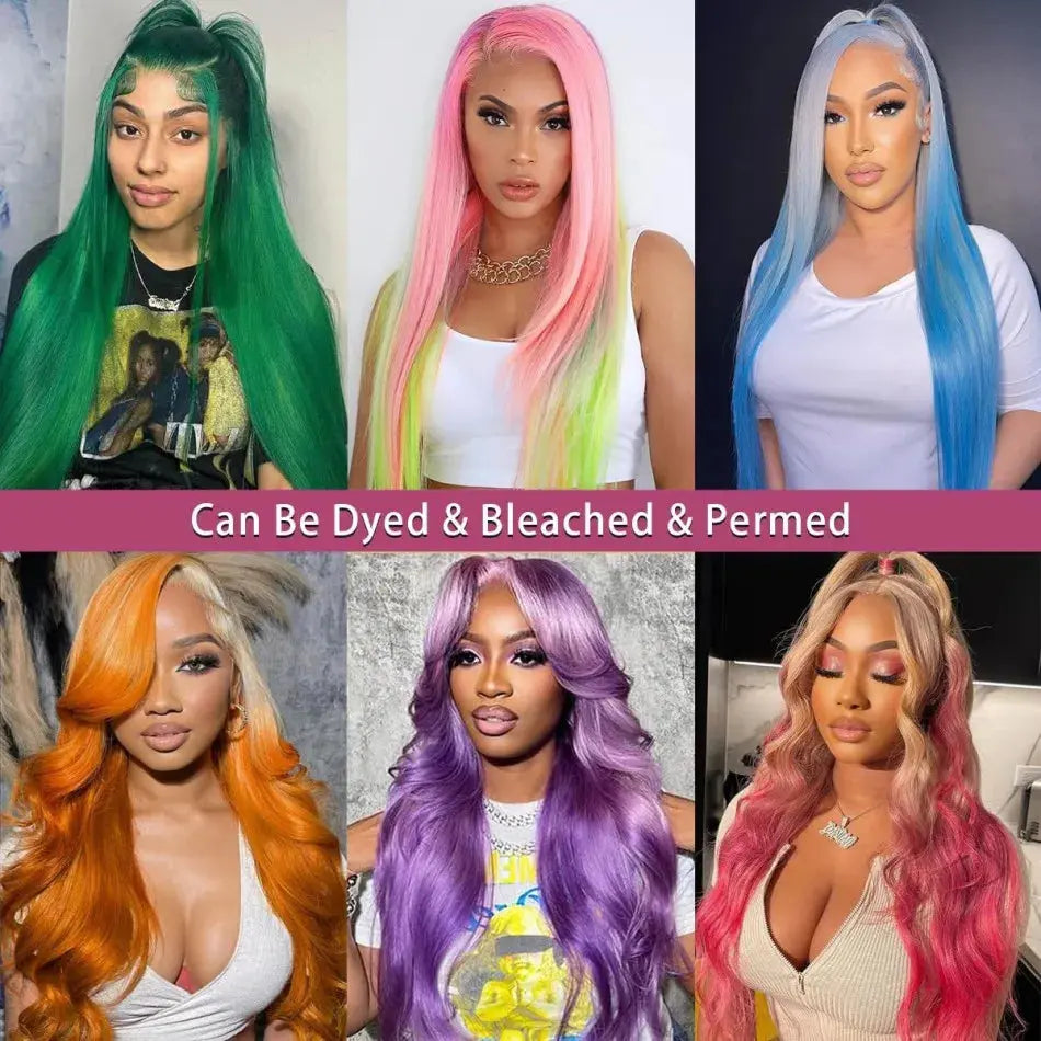 Straight Human Hair Wigs 613 Blonde 13X6 Hd Lace Frontal Wig 220 Density 13X4 Lace Front Wigs Human Hair 38 Inch Pre Plucked Wig Minocici Hair Wig Store