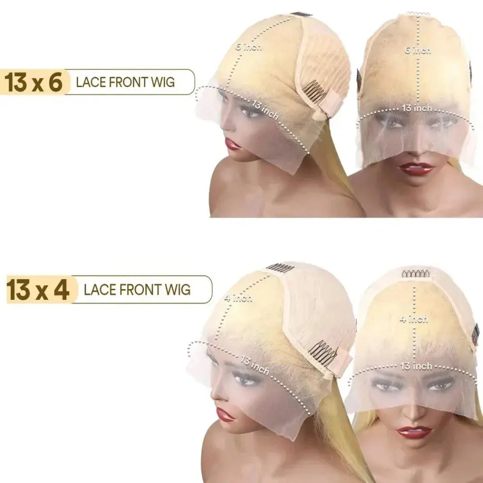 Straight Human Hair Wigs 613 Blonde 13X6 Hd Lace Frontal Wig 220 Density 13X4 Lace Front Wigs Human Hair 38 Inch Pre Plucked Wig Minocici Hair Wig Store