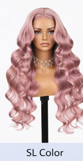 Black 24' Transparent Lace Front Wig Preplucked Long Big Wave Brazilian Human Hair Body Wave Frontal