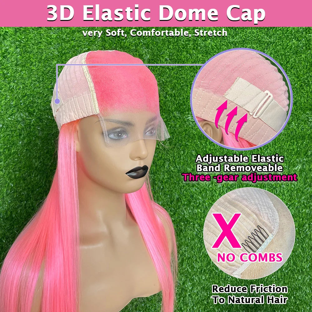 Blonde Colored Human Hair Wig 13x6 13x4 Transparent Lace Front Wig For Women PrePlucked Blonde Human Hair Wig With Dark Root The Hair Plug
