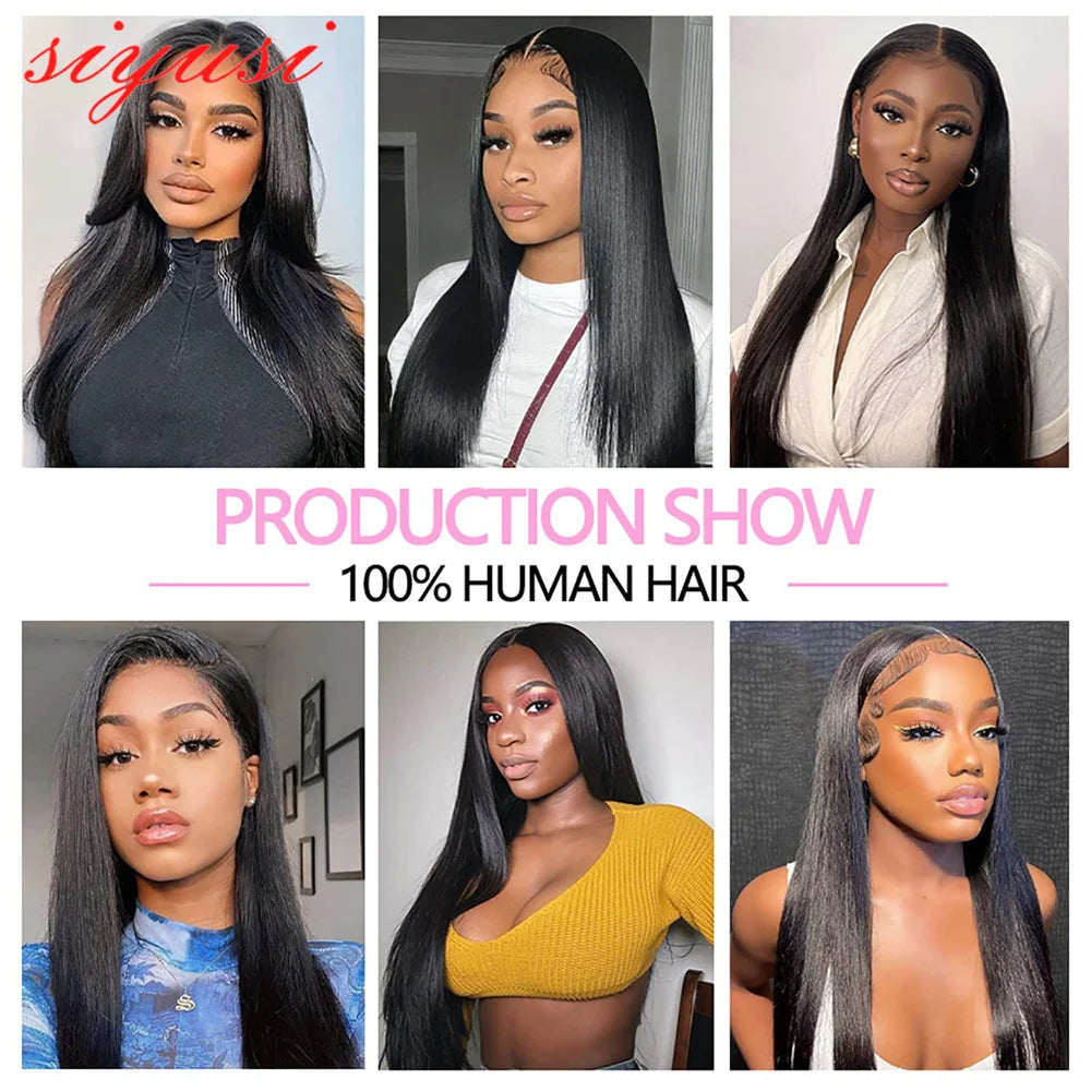 Brazilian Straight Hair Bundles 1/3/4 Pcs 100% Unprocessed Human Hair Straight Bundles Human Hair Extensions For Black Women The Hair Plug