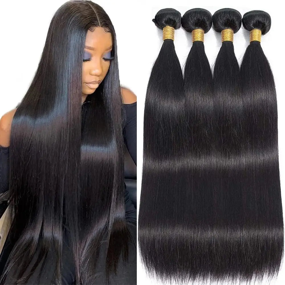 Straight Human Hair Bundles Remy Raw Virgin Jupade Human Hair Straight Bundles And Weaves Natural Black Hair Bundles Extensions The Hair Plug