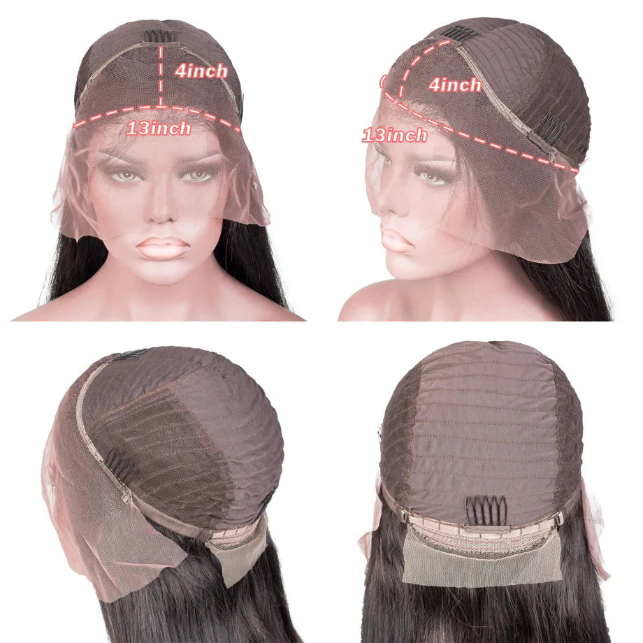 613 Honey Blonde Bob Lace Front Human Hair Wigs 13x4 Remy Brazilian Straight Short Bob 10 14 Inch Luxegan