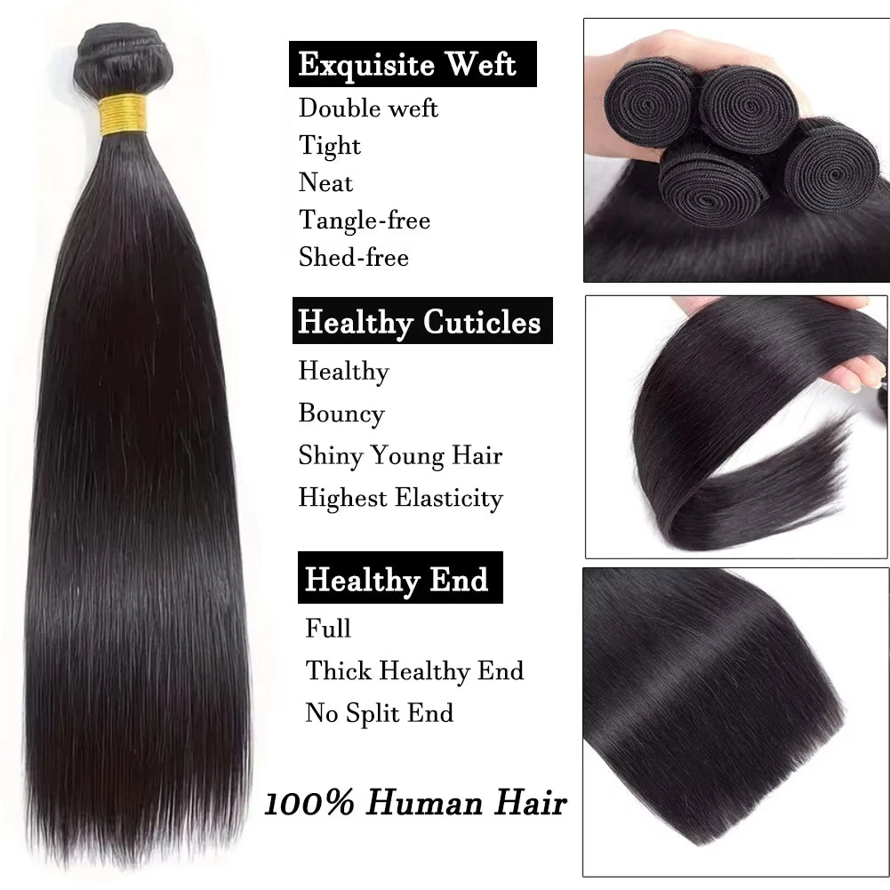 Straight Human Hair Bundles Remy Raw Virgin Jupade Human Hair Straight Bundles And Weaves Natural Black Hair Bundles Extensions The Hair Plug