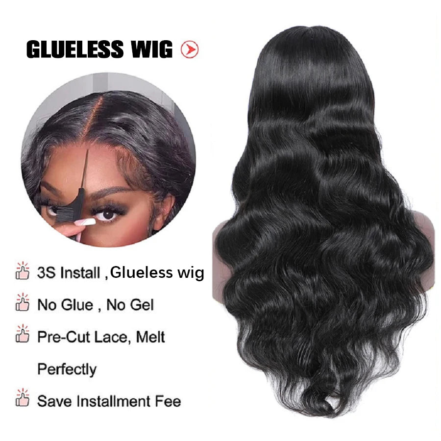Body Wave Human Hair Wigs Body Wave 13x6 Hd Lace Frontal Wigs For Women Glueless Wig Human Hair Lace Frontal Wig Brazilian Hair