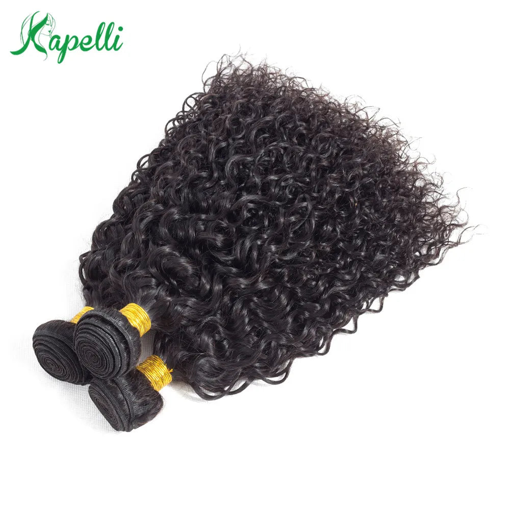 Curly Human Hair 3 Bundles 12 14 16 inch 100% Unprocessed Brazilian Curly Hair Bundles Soft Remy Hair The Hair Plug