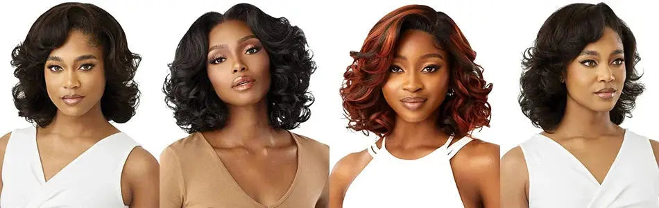 100% Human Hair | Highlight | Vietnamese | Bob | Bouncy | Loose | Curly | HD Lace Closure | Glueless Wigs | Human Hair | Ready To Wear Luxegan