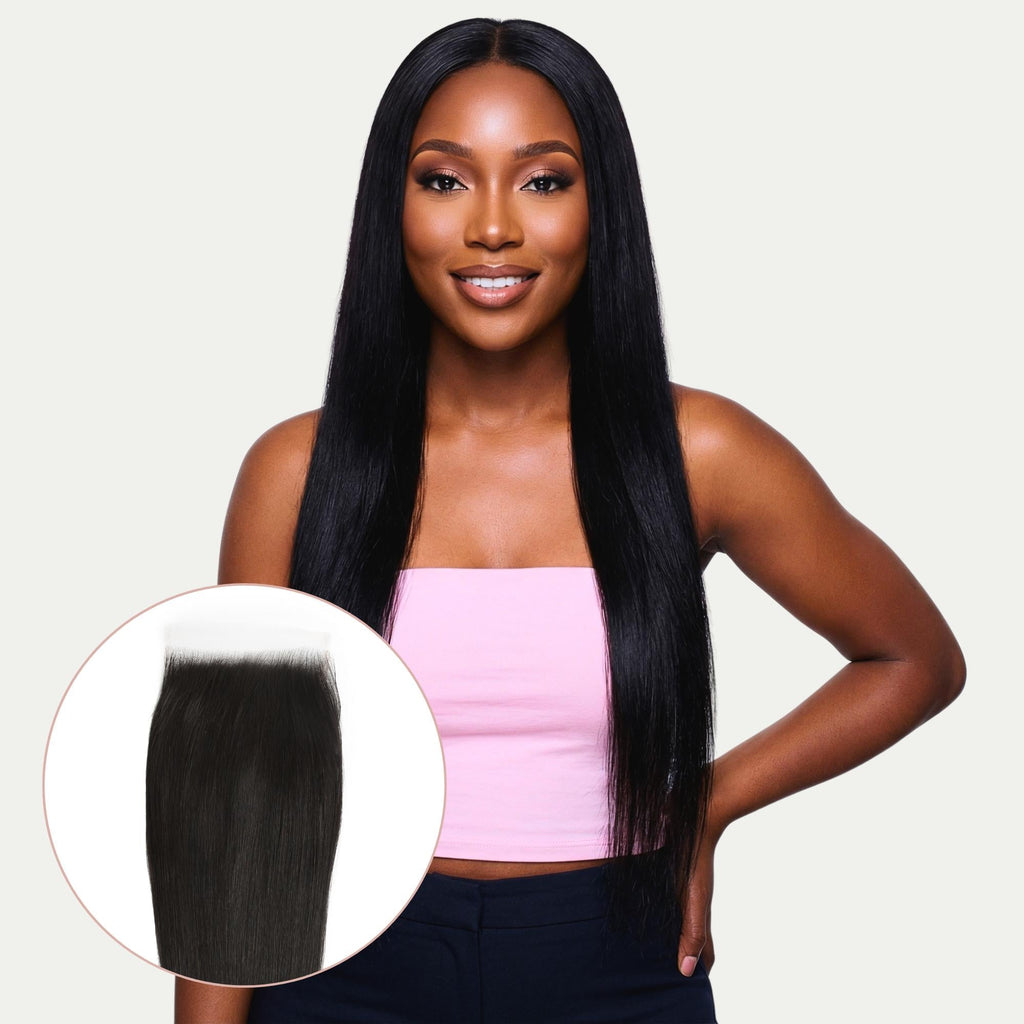 Straight 6x6 HD Lace Human Hair Closure Private Label