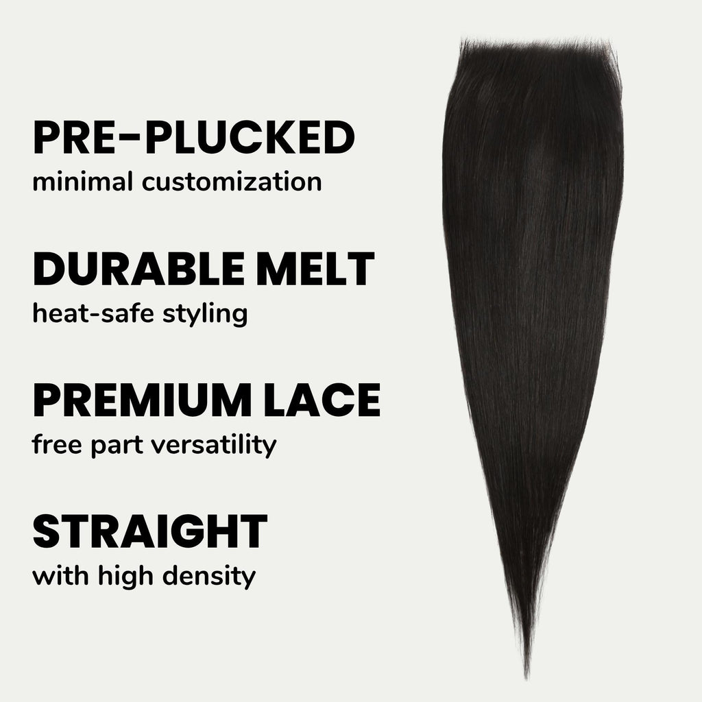 Straight 6x6 HD Lace Human Hair Closure Private Label