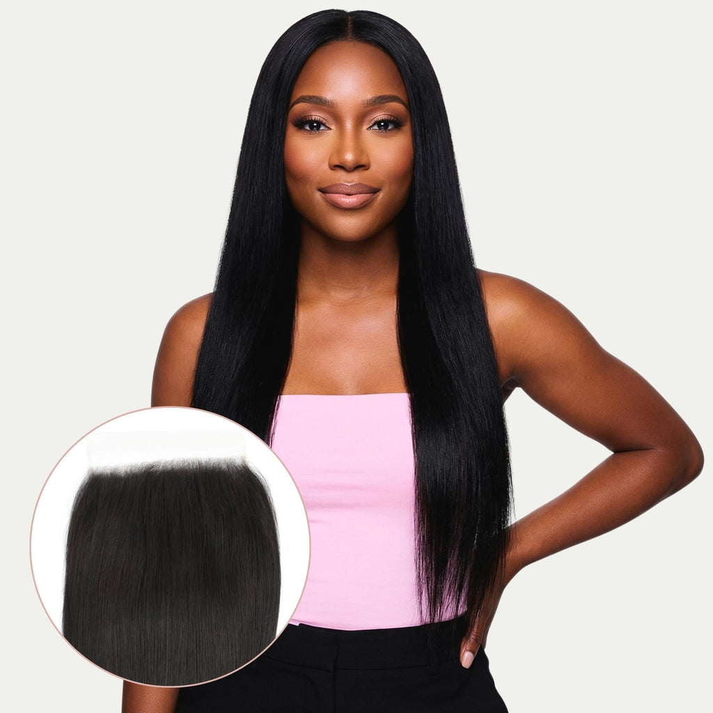 Straight 7x7 HD Lace Human Hair Closure Private Label