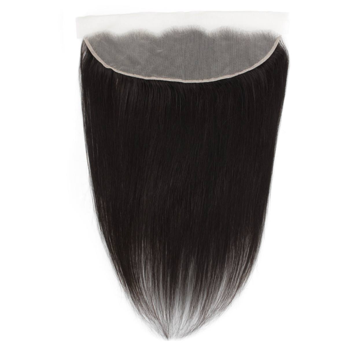 Brazilian Straight 13x4 Transparent Lace Human Hair Frontal Private Label