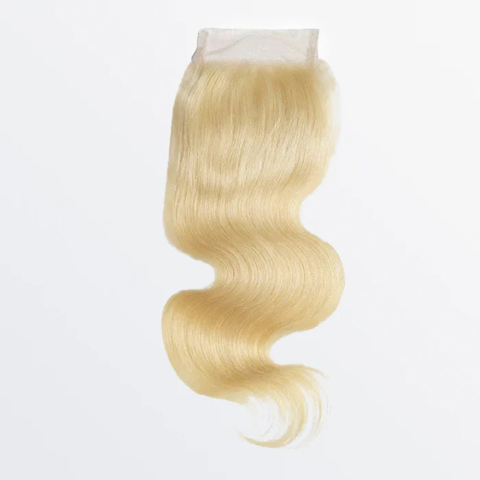 TedHair 4x4 Body Wave Lace Closure – 613 Blonde