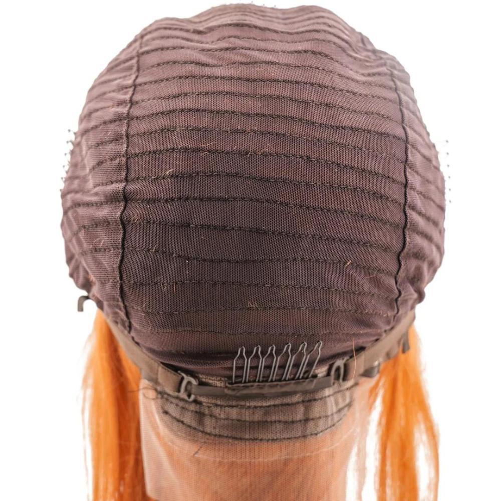 Cinnamon 13x4 Transparent Lace Front 100% Human Hair Bob Wig Private Label