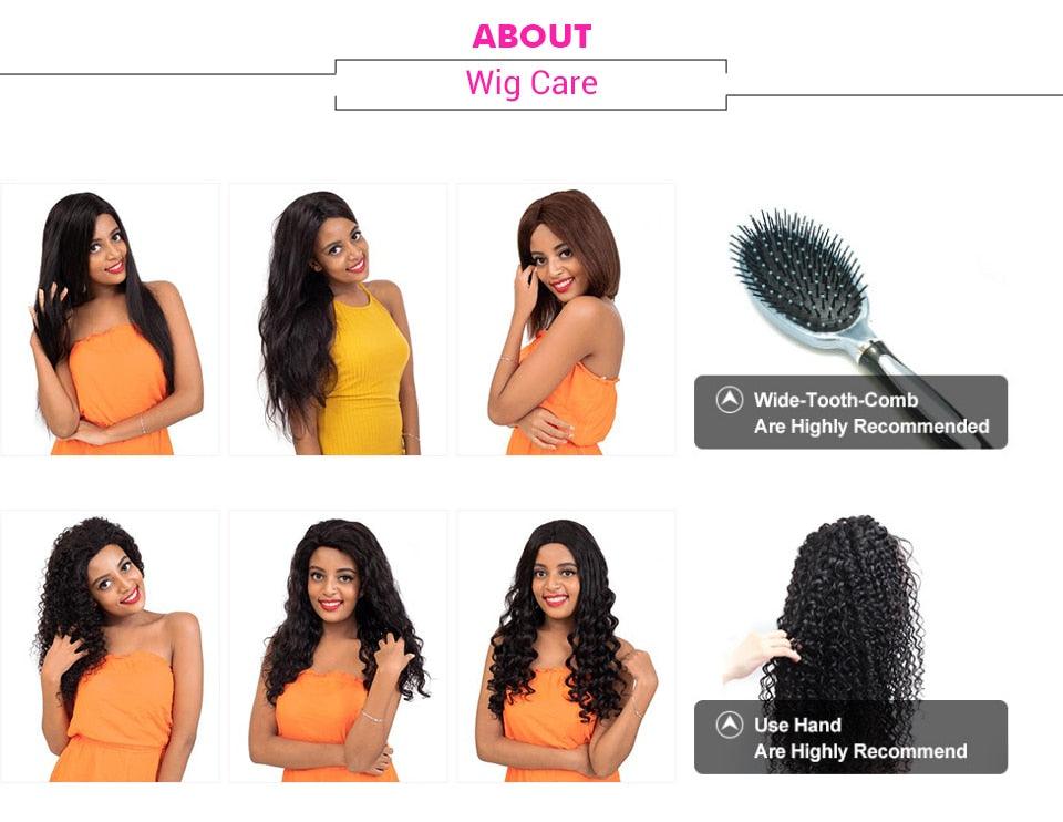 Bob Wig Short Lace Front Human Hair Wigs For Women Brazilian Bone Straight Frontal Wig Short Pixie Cut Human Hair Wigs For Black Women Gifts for Girlfriends Stevvex