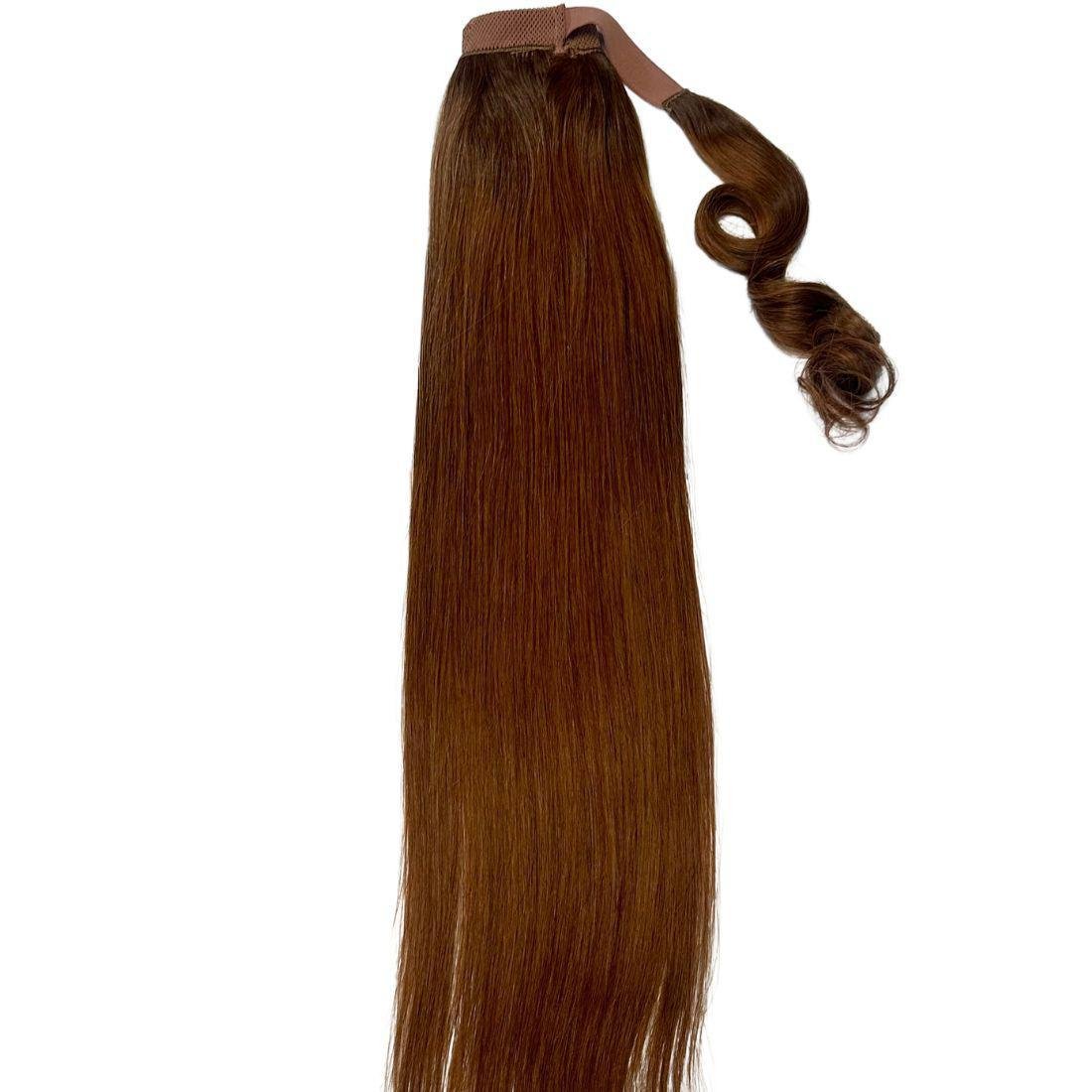 Auburn 100% Human Hair Ponytail Extension Private Label