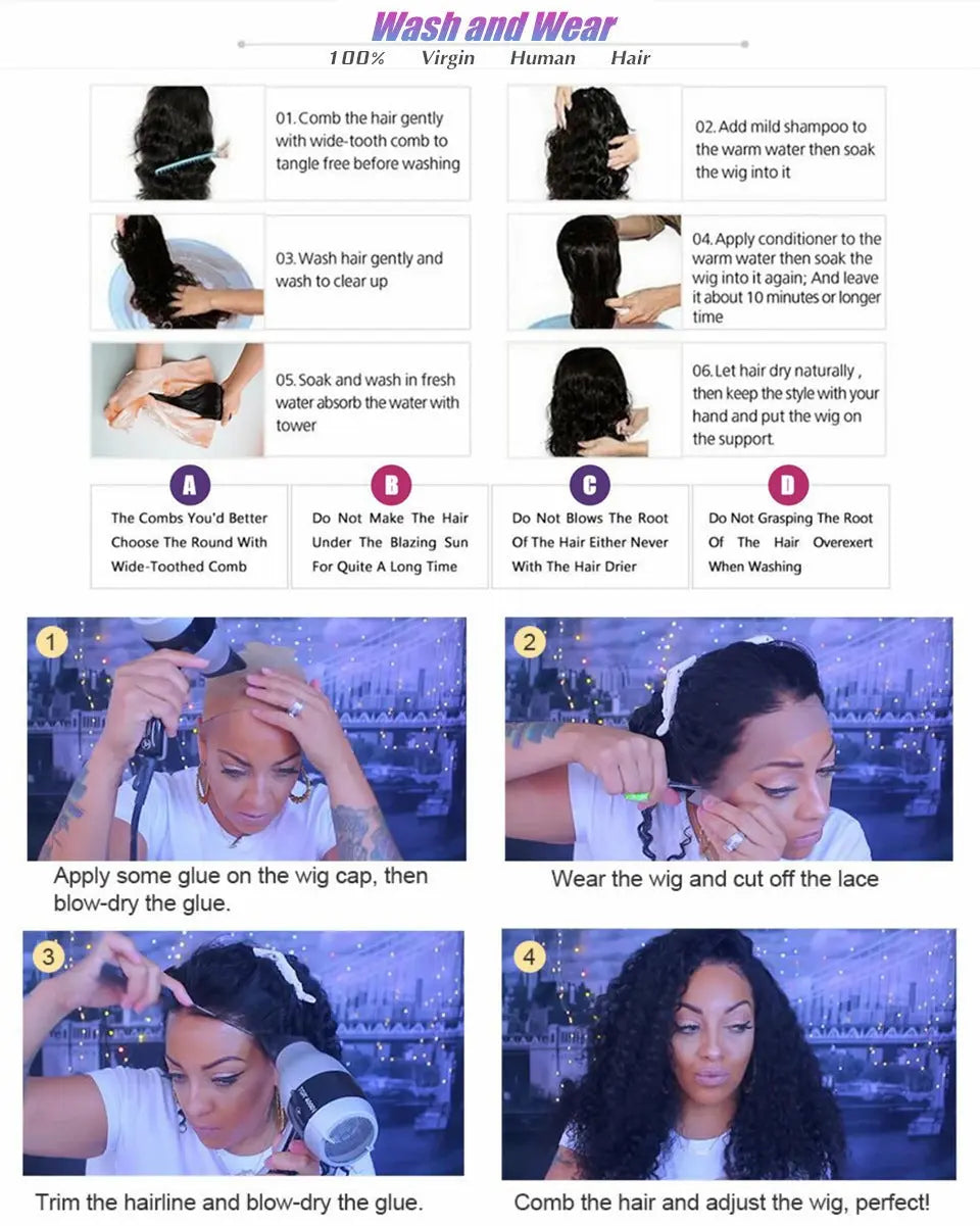 Body Wave Human Hair Lace Front Wigs LadyShow.Store