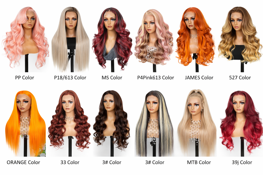 Ash Blonde Straight 24' Brazilian Human Hair Lace Closure Wigs With Baby Hair